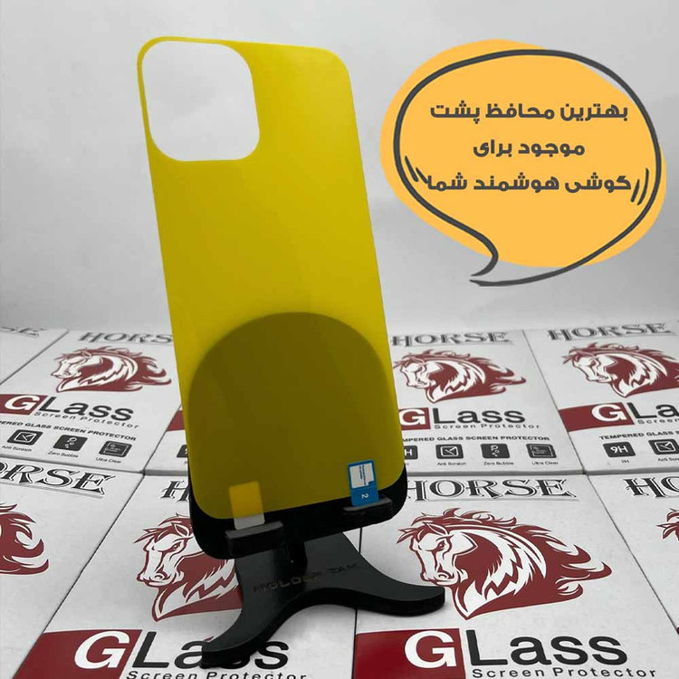 محافظ پشت گوشی نانو هورس مدل NANOBH مناسب برای گوشی موبایل اپل iPhone XS / iPhone X