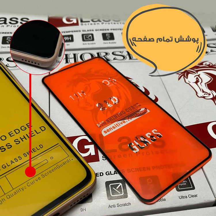 محافظ صفحه نمایش هورس مدل FULSLHO مناسب برای گوشی موبایل سامسونگ Galaxy A10 / A10s / M10
