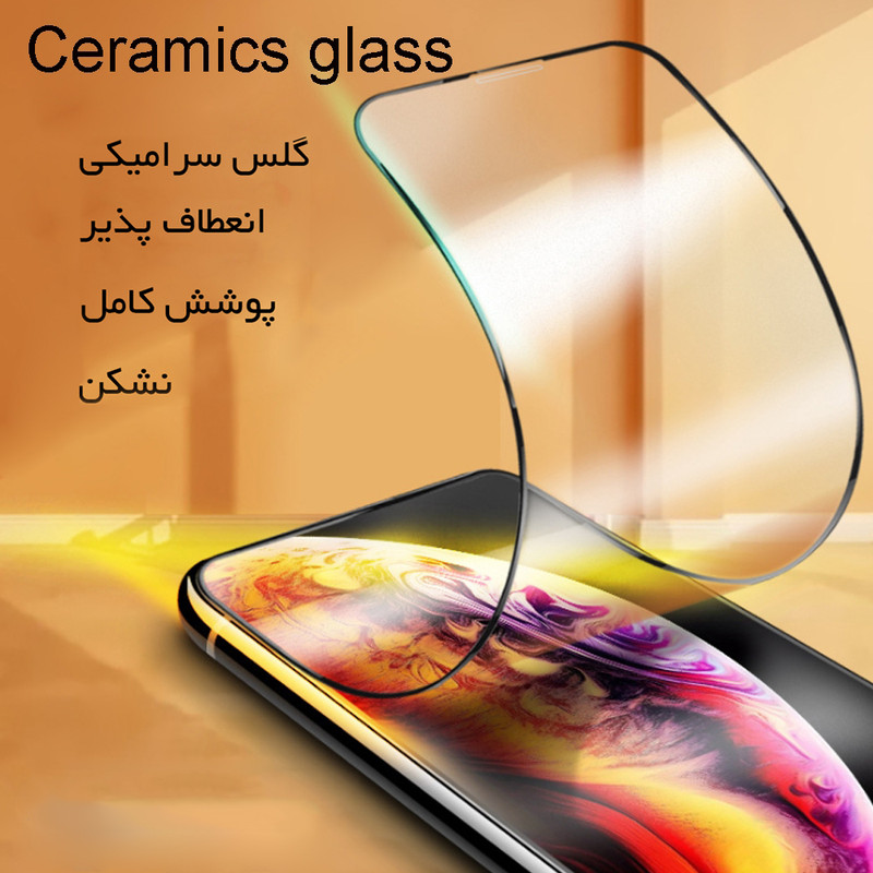 محافظ صفحه نمایش سرامیکی لایونکس مدل CRC-L مناسب برای گوشی موبایل سامسونگ Galaxy M31 Prime