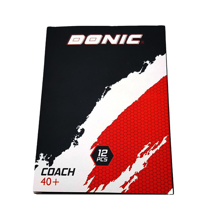 توپ پینگ پنگ دونیک مدل coach +40 بسته 12 عددی