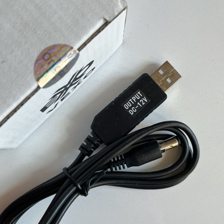 کابل تبدیل USB به DC وکسو مدل 12V طول ۱ متر