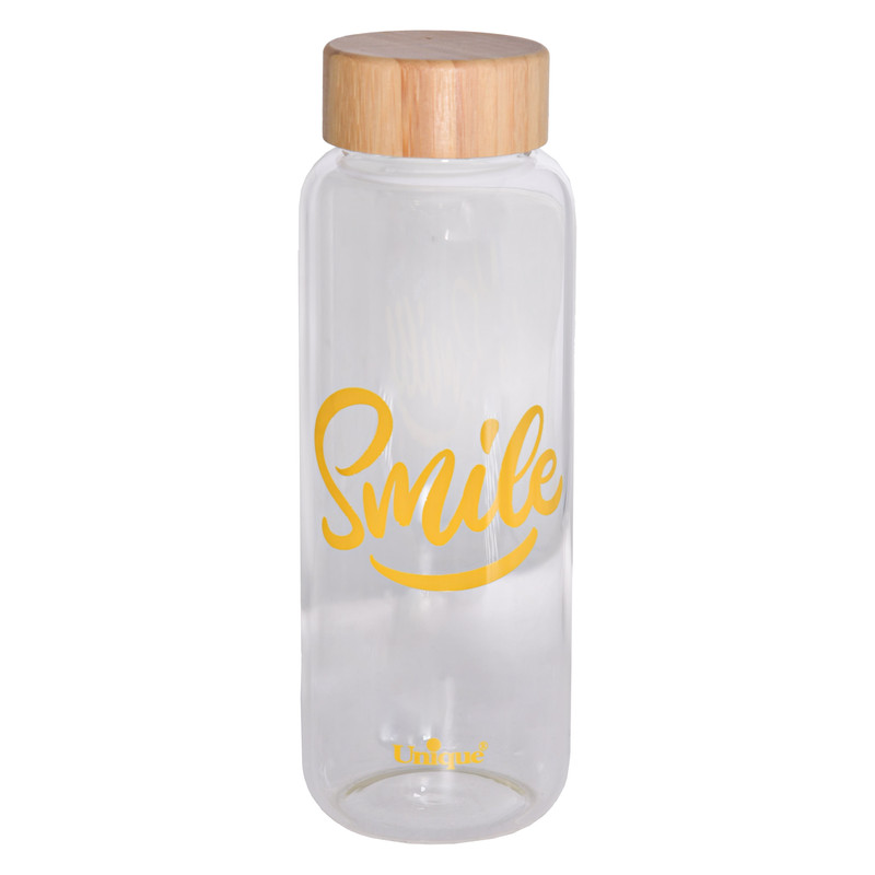 بطری آب یونیک طرح smile کد 3058 گنجایش 1.03 لیتر