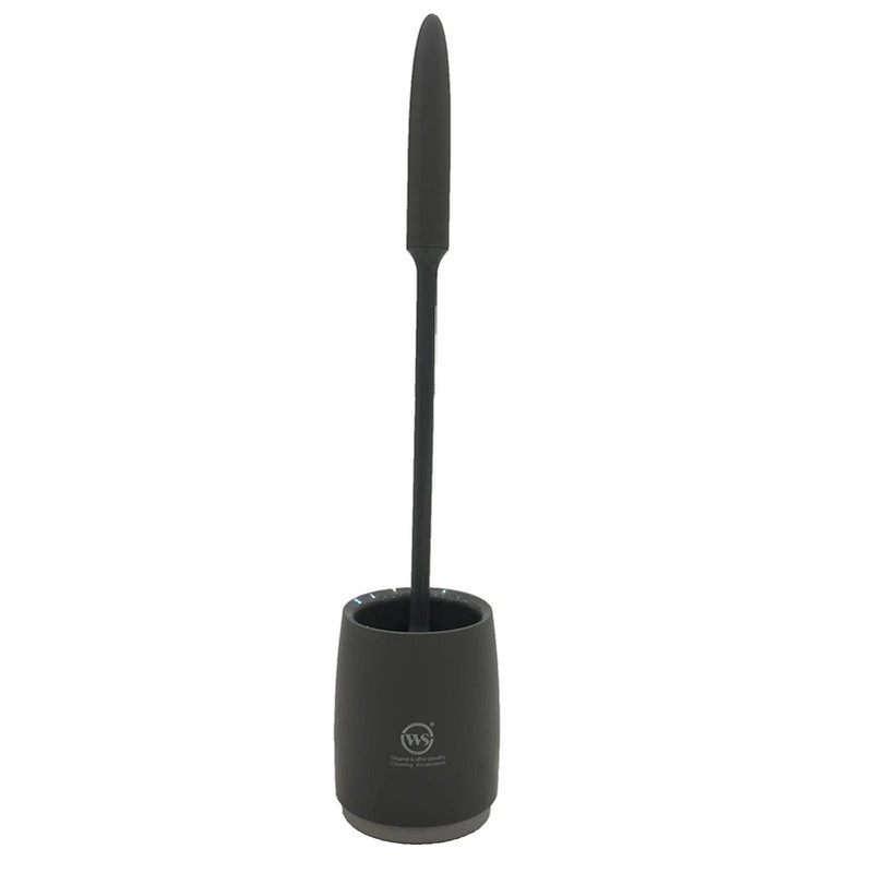فرچه توالت شوی دبلیو اِس مدل سیلیکونی قاب دار کد HS115