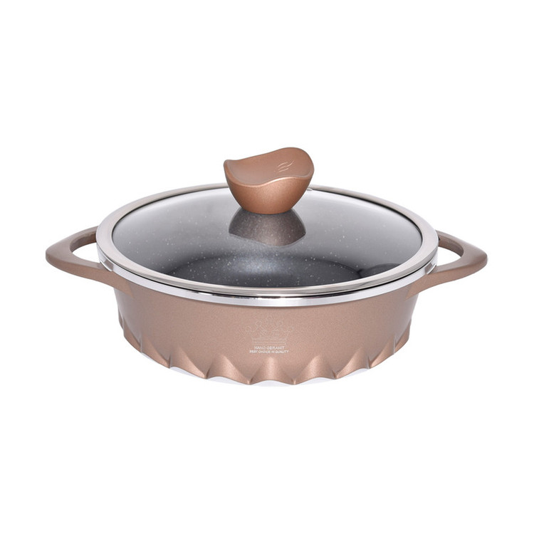 سرویس قابلمه و تابه گرانیتی 18 پارچه اس جی مدل AKA
