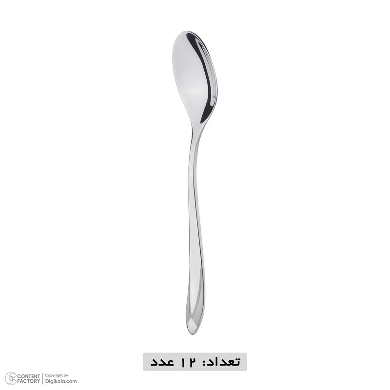 قاشق چایخوری امجیاس مدل 020s مجموعه 12 عددی