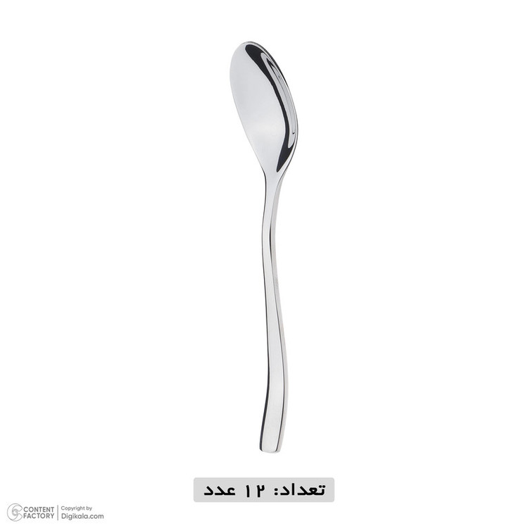 قاشق چایخوری امجیاس مدل 020s مجموعه 12 عددی