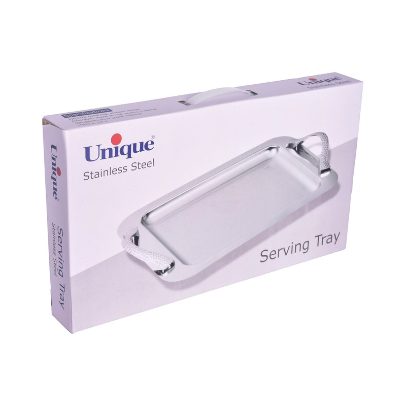 سینی دسته دار یونیک کد 02 - 4075 سایز 26*42 سانتی متر