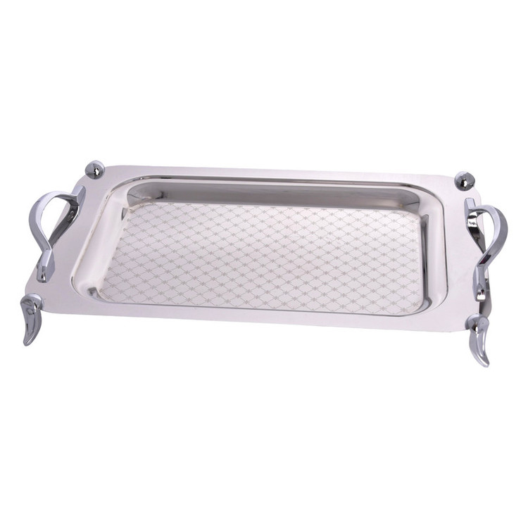 سینی دسته دار یونیک کد 02 - 4061 سایز 30*50 سانتی متر
