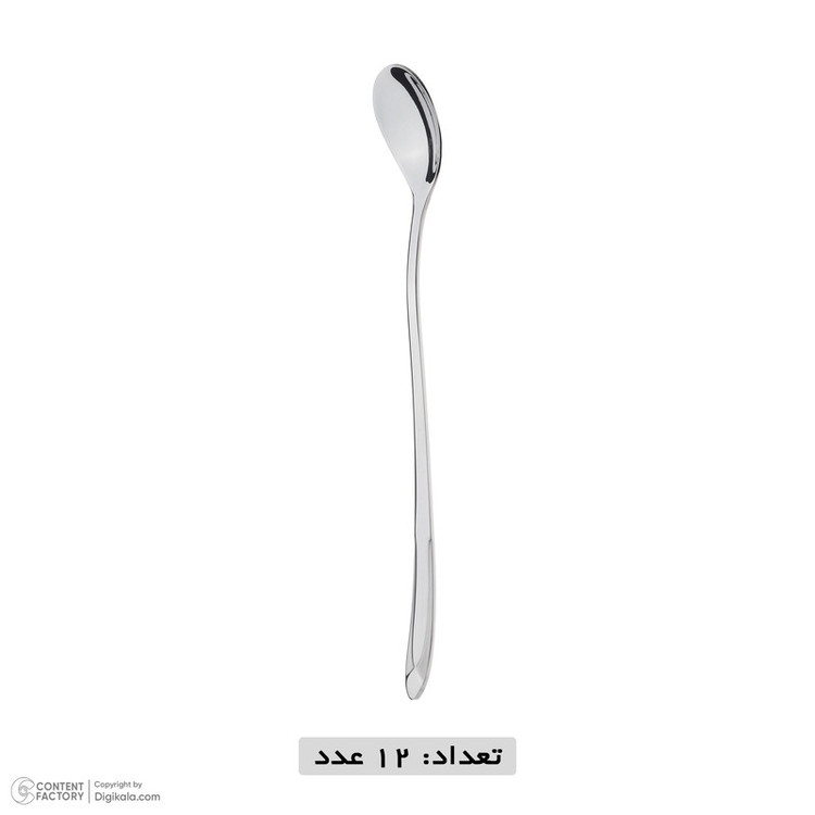 قاشق شربتخوری ام جی اس مدل 020 مجموعه 12 عددی