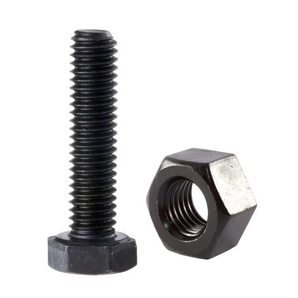 پیچ و مهره مدل فولادی کد BPM-8-80 مجموعه 30 عددی