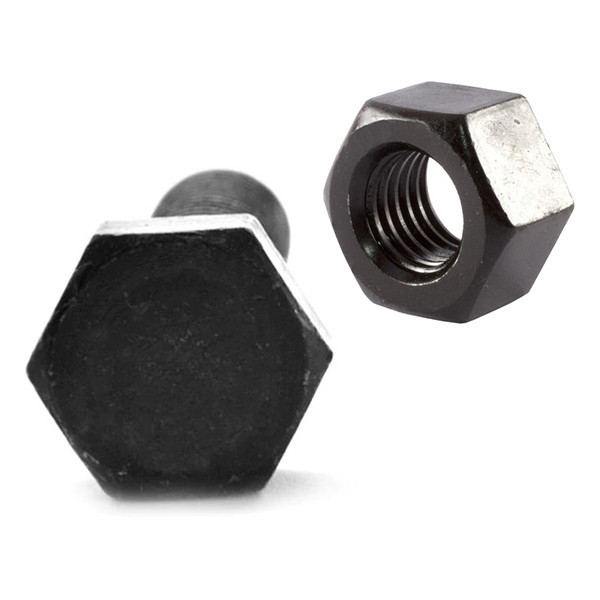پیچ و مهره مدل فولادی کد BPM-8-80 مجموعه 30 عددی