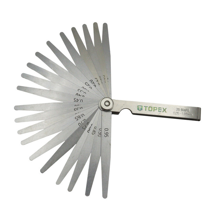 آچارفیلر تاپکس مدل SMT-20BLADEFEELER GAUGEمجموعه 20عددی