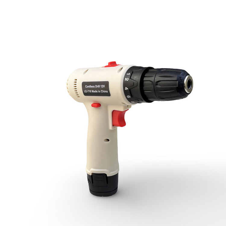 مجموعه 4 عددی دریل پیچ گوشتی شارژی 10میلی متری 12ولت لکسون کد ED-710