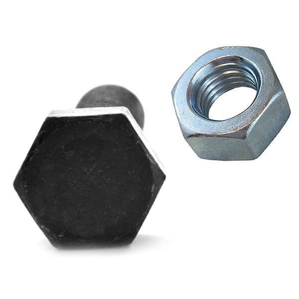 پیچ و مهره مدل فولادی کد BPM-6-40 مجموعه 30 عددی