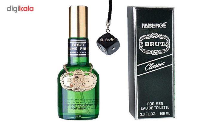 ادوتویلت مردانه فابرگ مدل BRUT CLASSIC NEW EDITION حجم 100 میلی لیتر