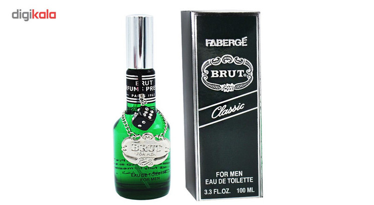 ادوتویلت مردانه فابرگ مدل BRUT CLASSIC NEW EDITION حجم 100 میلی لیتر