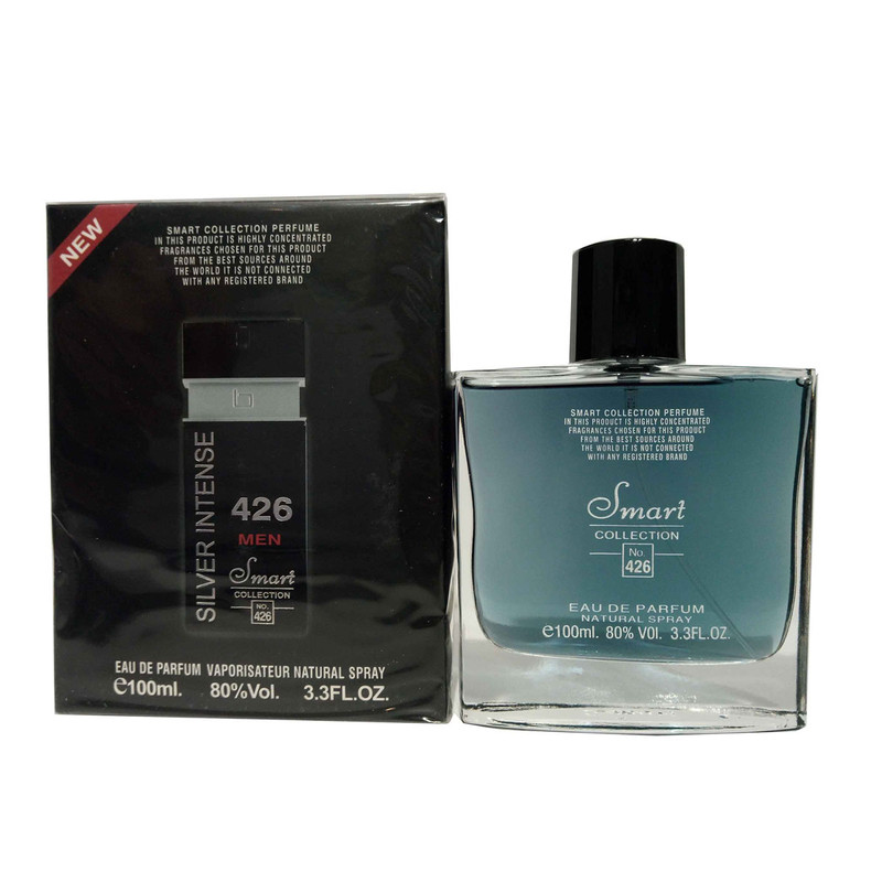 ادو پرفیوم مردانه اسمارت کالکشن مدل Silver Intense 426 حجم 100 میلی لیتر