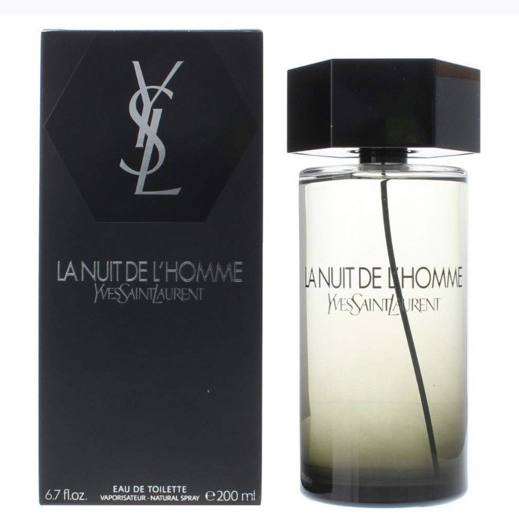ادو تویلت مردانه ایو سن لوران مدل YSL La Nuit de L`Homme حجم 200 میلی لیتر