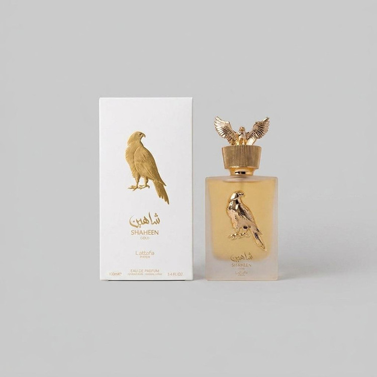 ادوپرفیوم لطافه مدل SHAHEEN GOLD EDP حجم 100 میلیلیتر