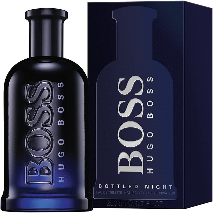 ادو تویلت مردانه هوگو باس مدل Boss Night حجم 200 میلی لیتر