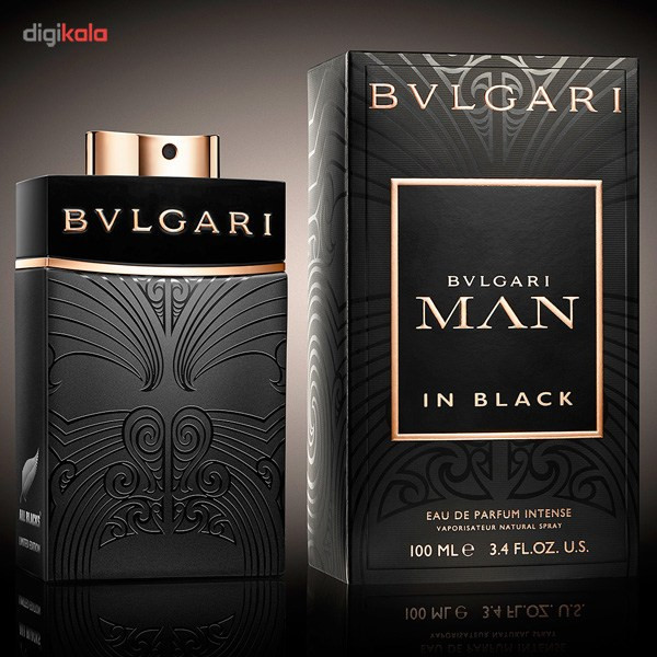 ادو پرفیوم مردانه بولگاری مدل Man in Black "All Black" Edition حجم 100 میلی لیتر
