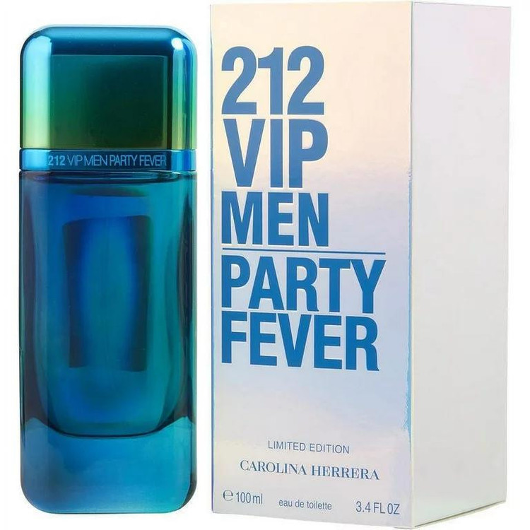ادو تویلت مردانه کارولینا هررا مدل VIP 212 Men Party Fever حجم 100 میلی لیتر
