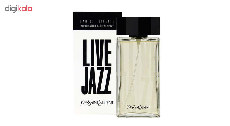 ادو تویلت مردانه ایو سن لوران مدل Live Jazz حجم 100 میلی لیتر