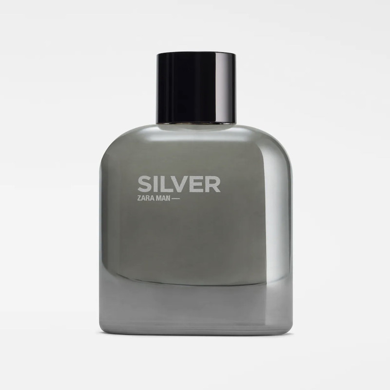 ادو تویلت مردانه زارا مدل SILVER حجم 80 میلی لیتر