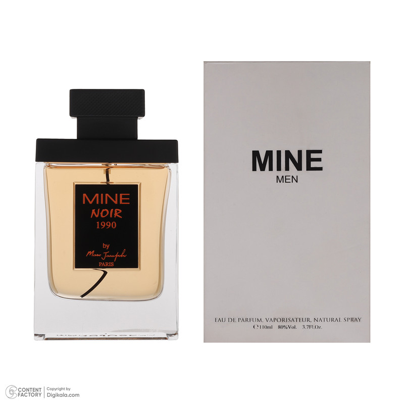 تستر ادو پرفیوم مردانه مارک ژوزف مدل mine noir 1990 با رایحه معتدل حجم 110 میلی لیتر